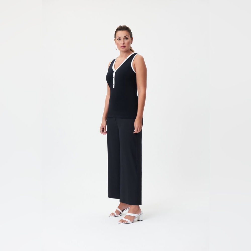 Joseph Ribkoff Black/Vanilla Top Style 232011 - Picture 2 of 9